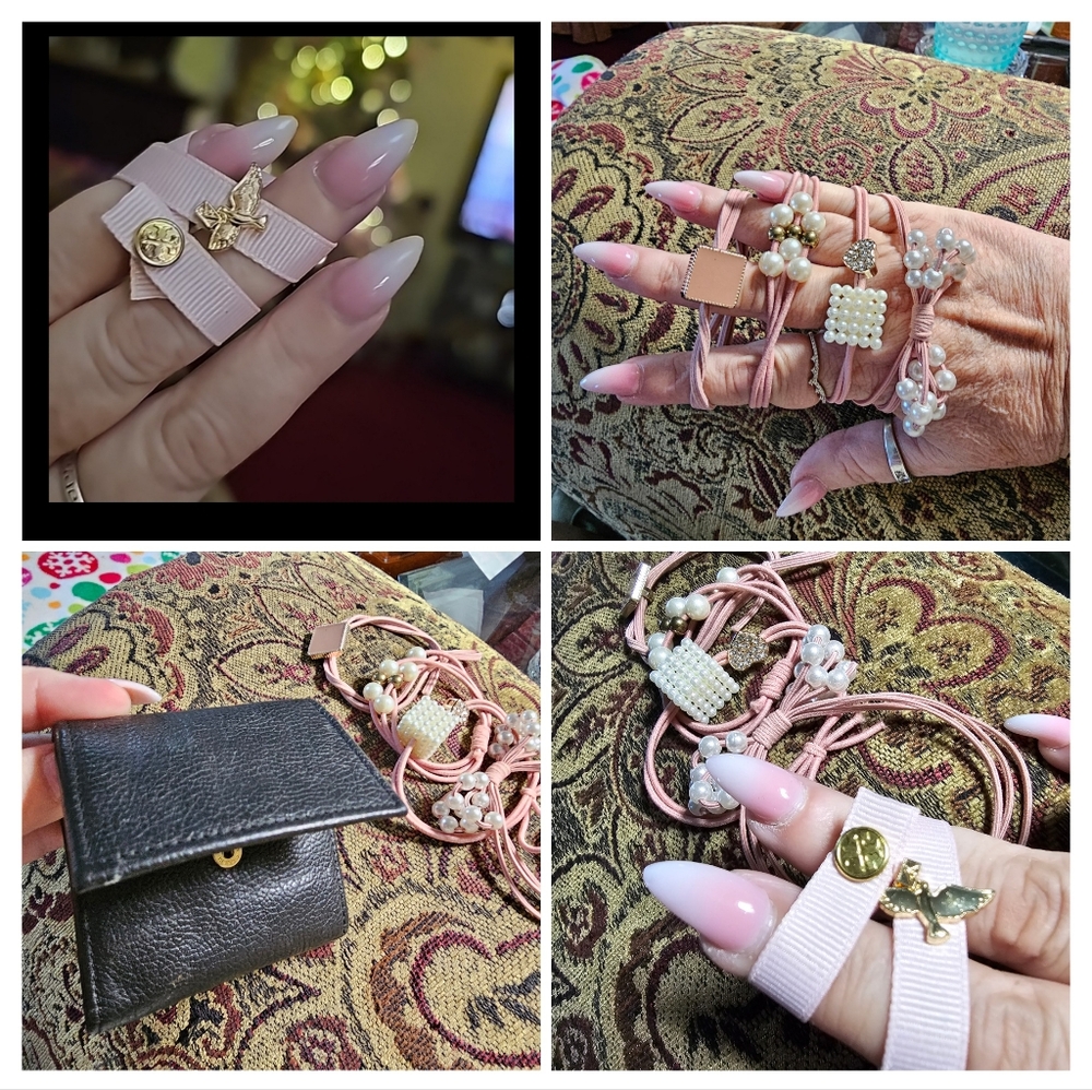 Tory Burch "Love Relentlessly" Ribbon Bracelet + Extras💗